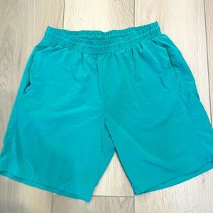 Bright Teal Short Nordstrom Zella Mens Medium 7 inch